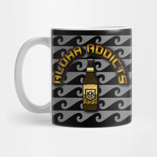 Aloha Addicts Beer Bottles Mug